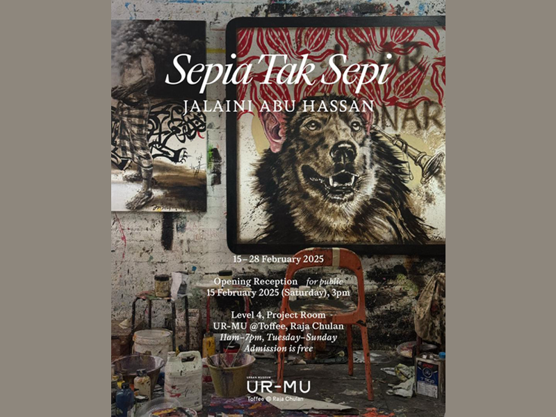 Sepia Tak Sepi – Solo Exhibition by Jalaini Abu Hassan